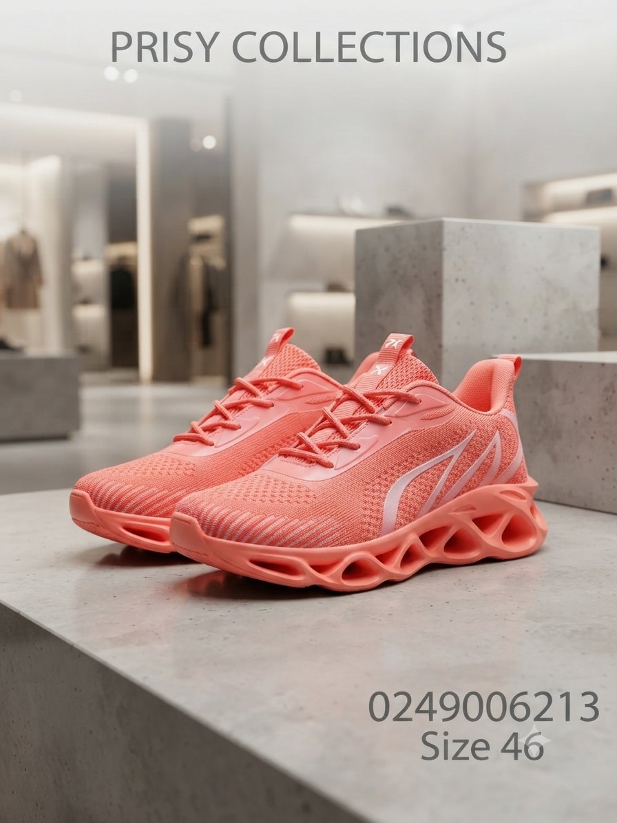 Read sneakers