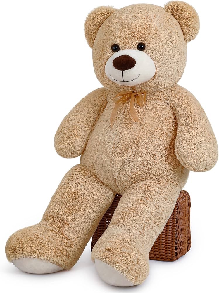 Large soft teddy bear